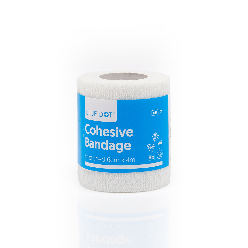 Image of Blue Dot Cohesive Bandage