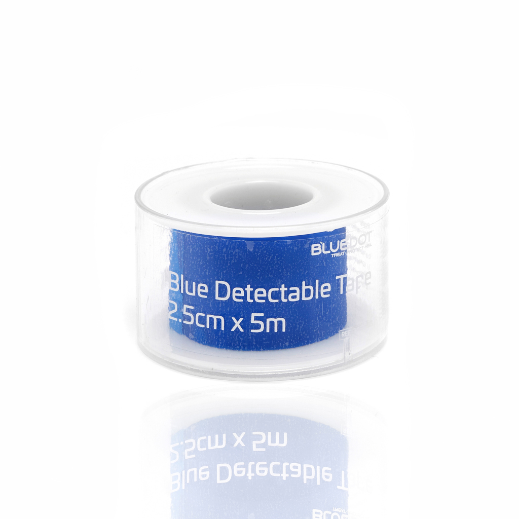 Image of Blue Dot Blue Visually Detectable Tape
