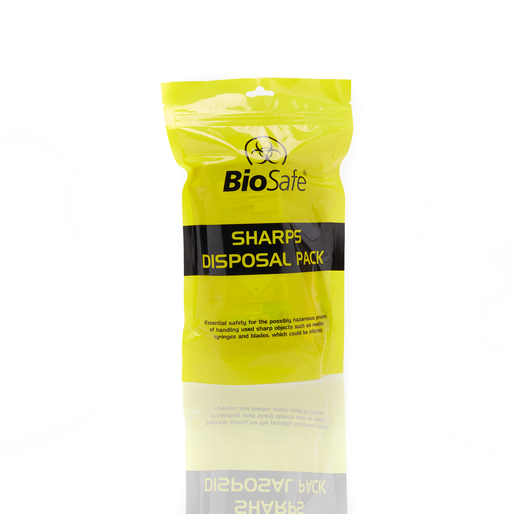 Image of BioSafe Standard Sharps Disposal Pack