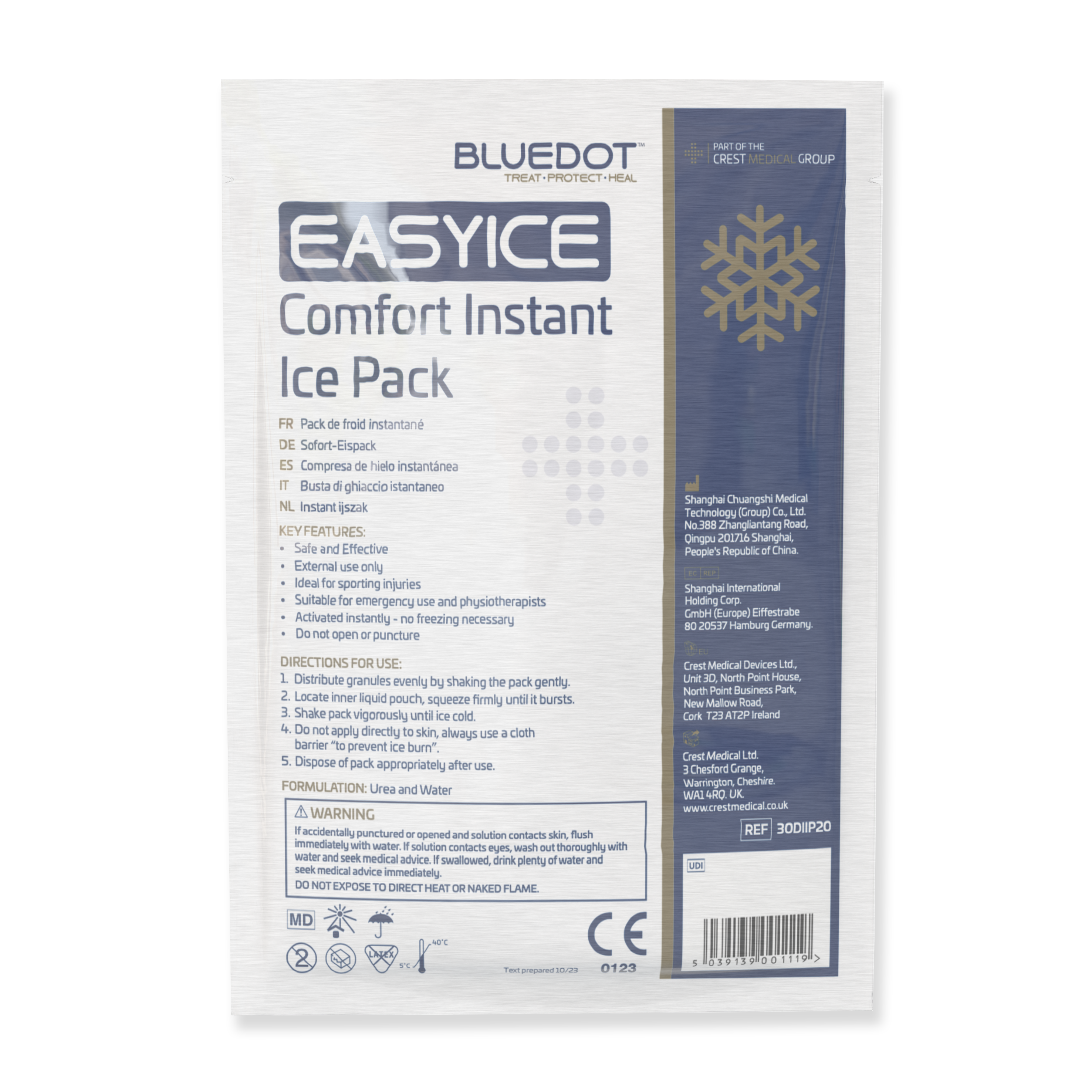 Image of Blue Dot Comfort Instant Ice Pack