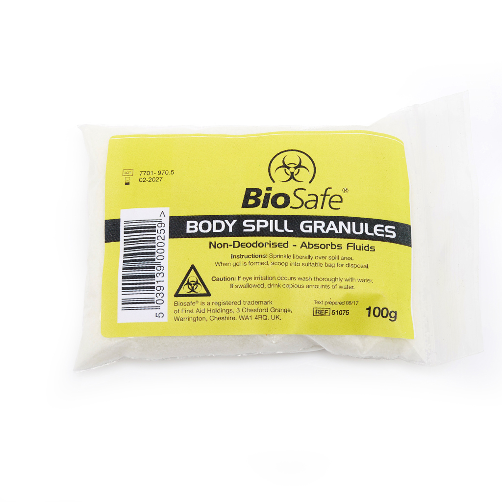 BioSafe 100g Absorbent Granules