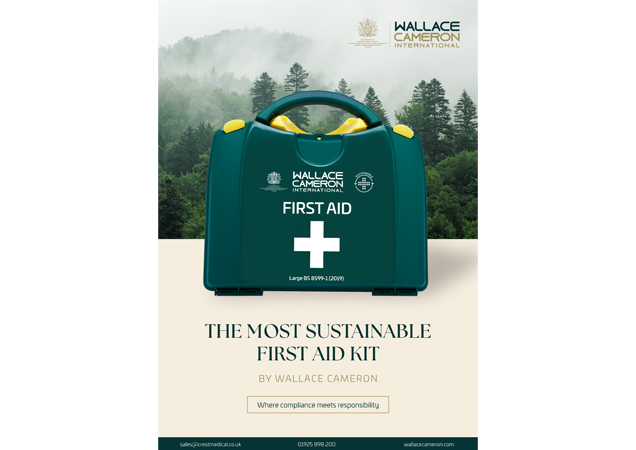 Wallace Cameron Sustainable Small BS 8599-1 (2019) Workplace First Aid Kit