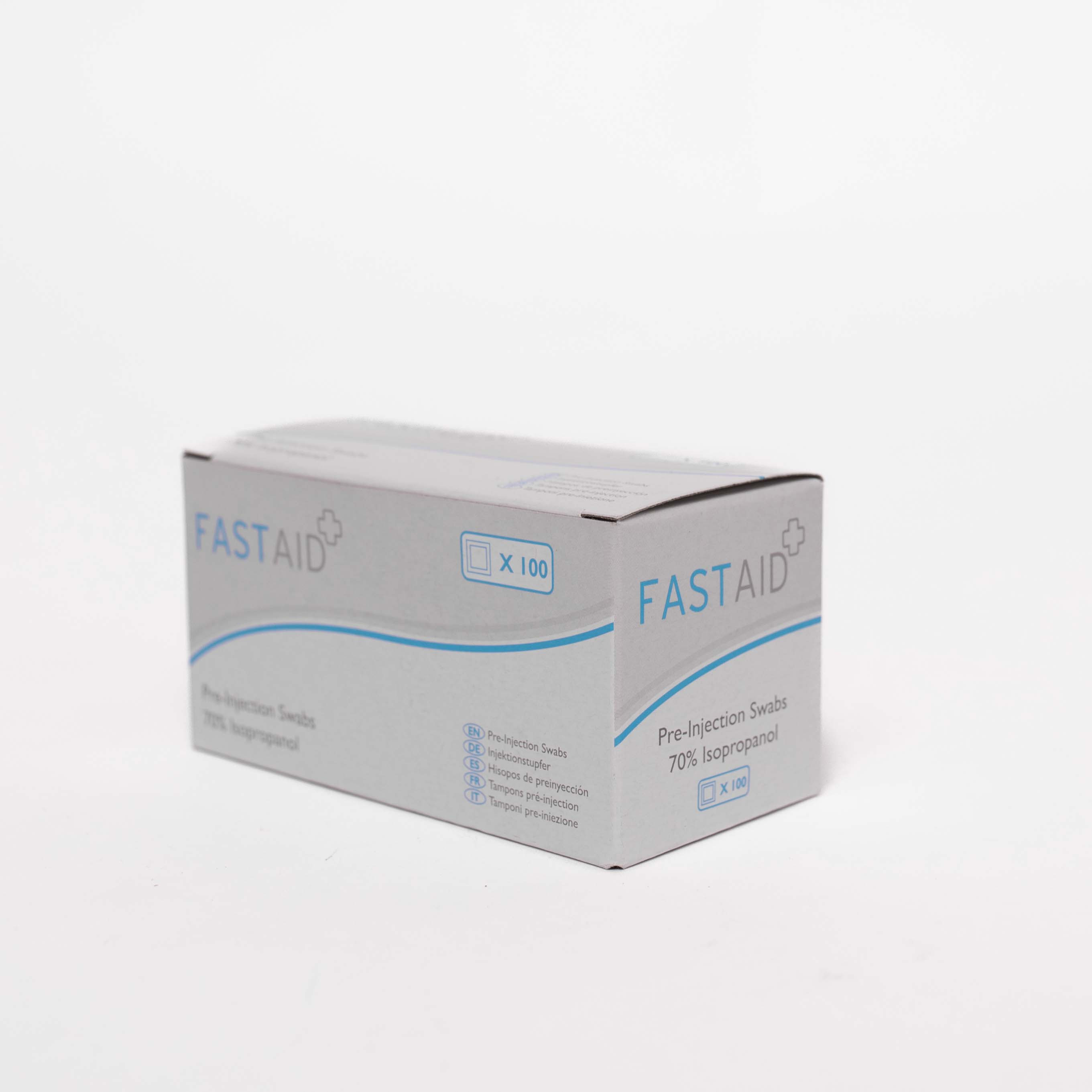 Fast aid pre injection swabs