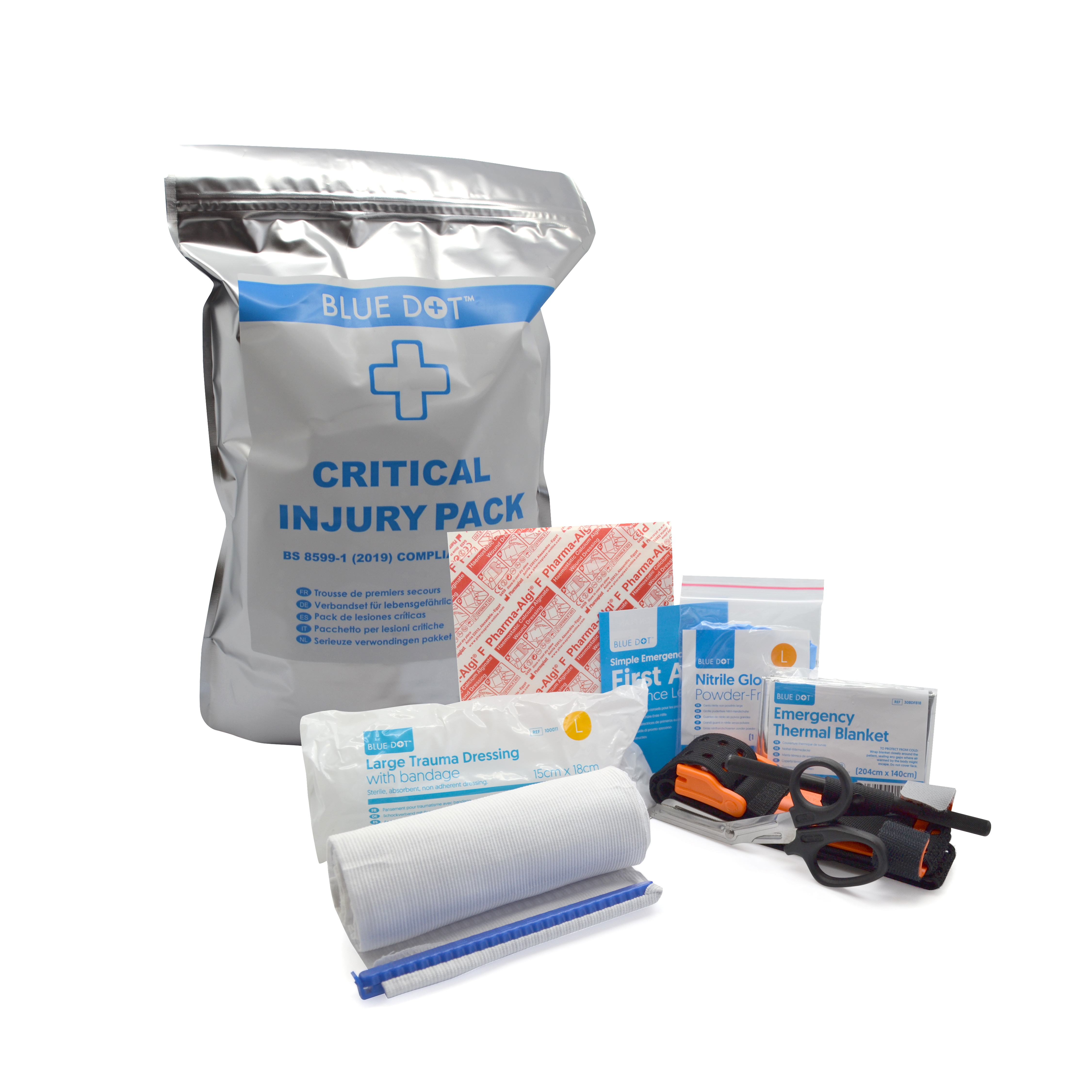 Critical Injury Pack - BS 8599-1:2019 Compliant