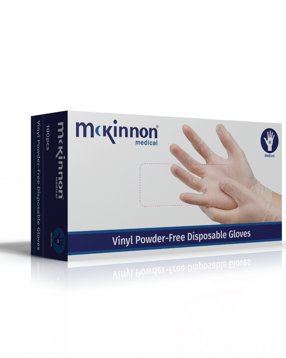 McKinnon Medical Vinly Powder-Free Gloves