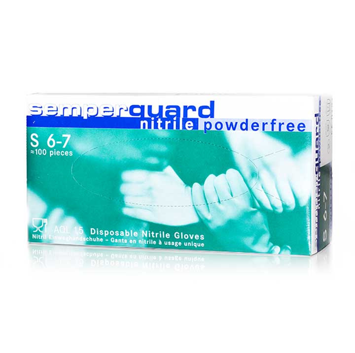Glove Industrial Nitrile - Powder Free - Non Sterile