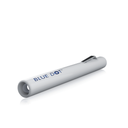 Blue Dot Disposable White Pen Torch