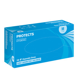 Protects Hygienic Industrial Latex - Powder Free - Non Sterile