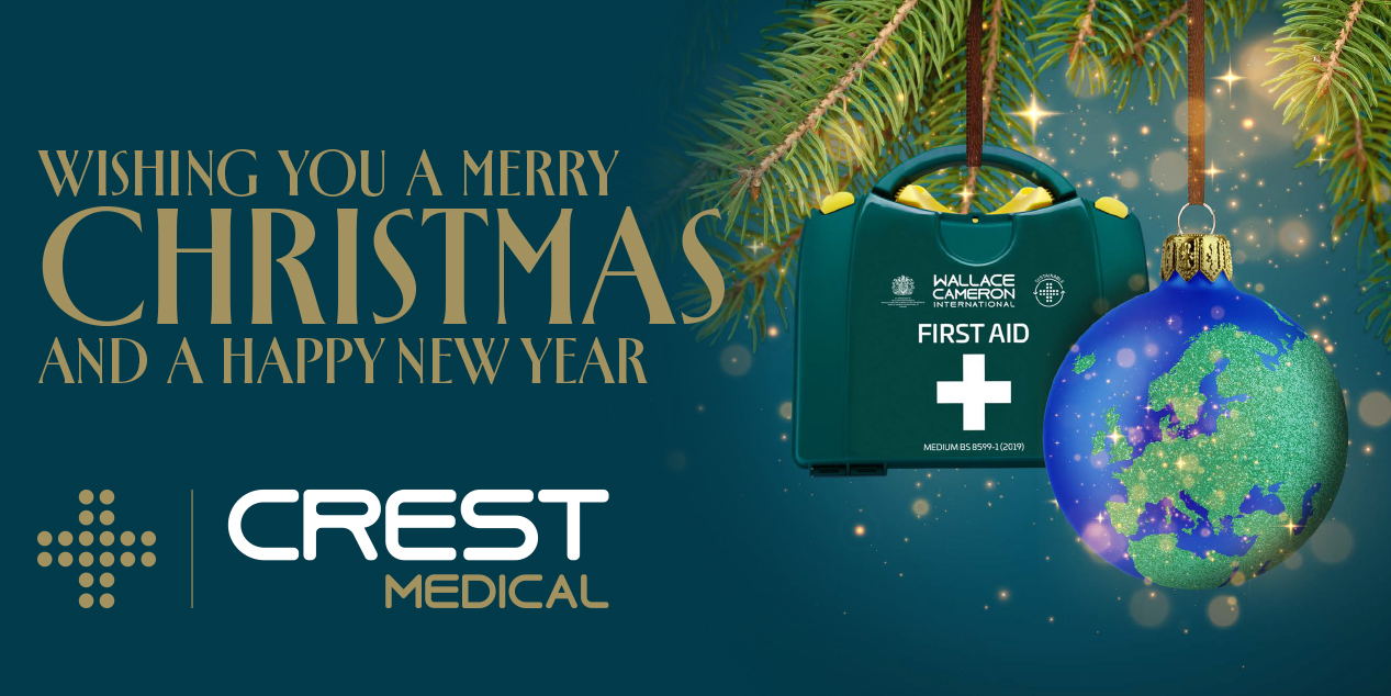 Range of first aid product on display